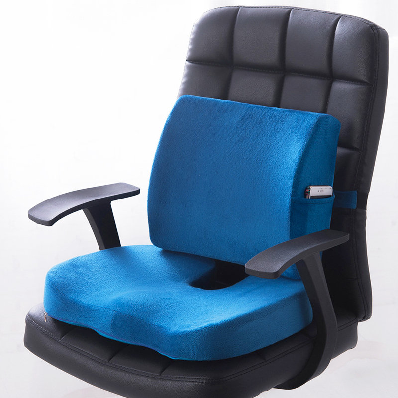 Coussin de siège / dossier d'extérieur, bleu