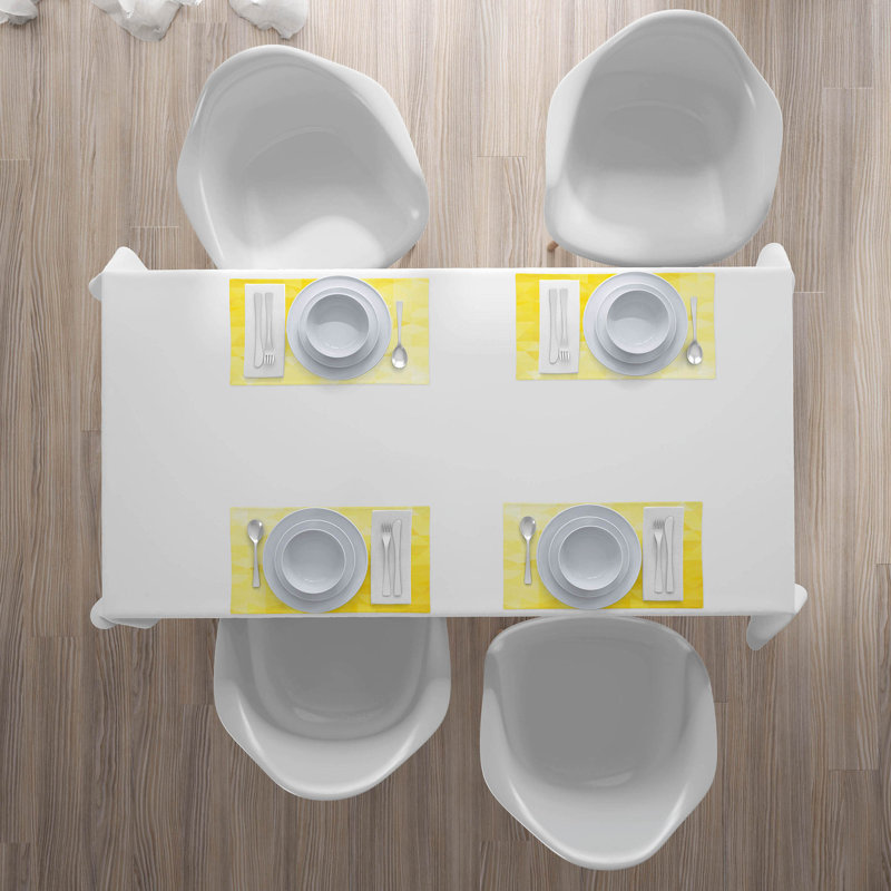 Polyester Abstract Rectangle Placemat