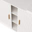 Table de coiffeuse extensible en L avec volet roulant