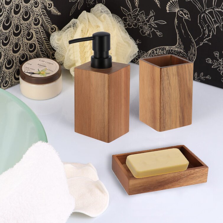 Grove Tray | Mango Wood Soap Dispenser Tray