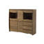 PURE MANGO 166cm Wide 3 Drawer Solid Wood Highboard-88836102