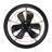 Amundson 25.3" Crystal Caged Ceiling Fan with Remote Control and Light Kit