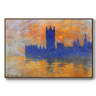 " Houses Of Parliament, Sunset 02, 1904 "