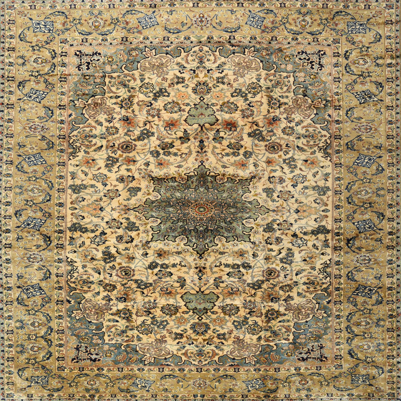 Oriental Indoor Rug, Square 6'