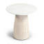 Table de bout en marbre et bois Liona Christin-1380695439