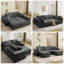 3 Housse souple Compressez trois combinaisons de blocs modulaires pour former un canapé avec des pieds courts.-1003208785