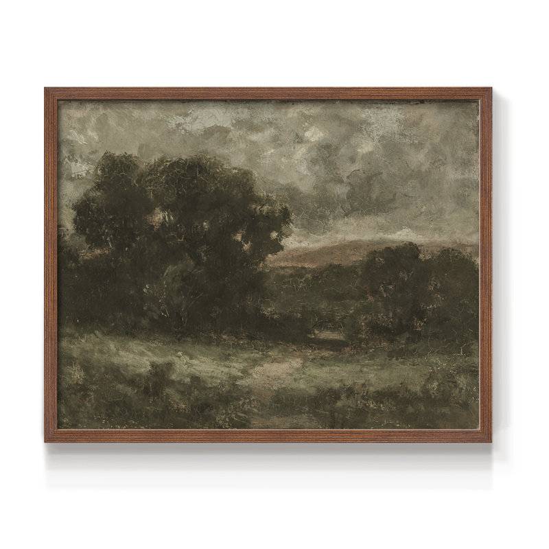 Paysages rétro-DCCxxi-impression encadrée - réversible
