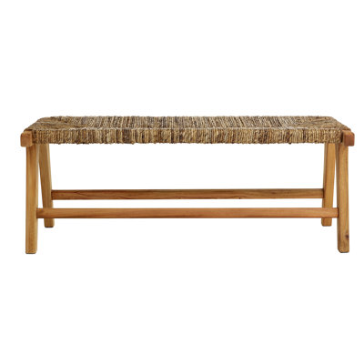 Concho Creek Solid Wood Bench by Union Rustic