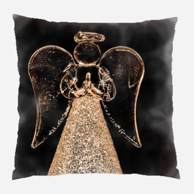 Canvas Outdoor Reversible Throw Pillow