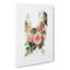 Hollyhock Flower Illustration - Wrapped Canvas-55304065