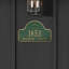Lexy 2-Line Wall Address Plaque-760879969-760879968