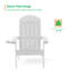 Chaise Adirondack en plastique-70543951