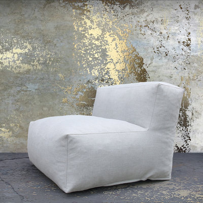 Middle Sectional Sofa Patio Bean Bag Chair by Wrought Studio