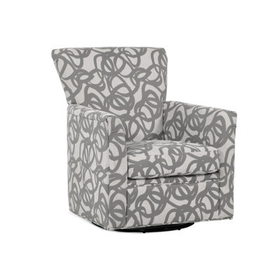 Starkweather Upholstered 360 Swivel Rocking Chair