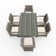 Rectangular 6 - Person 62.99" Long Dining Set with Cushions
