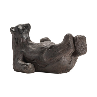 Statue d'ours joueur Lazy Days
