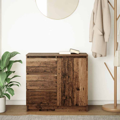 Sideboard With Drawer 71X35x65 Cm Engineered Wood