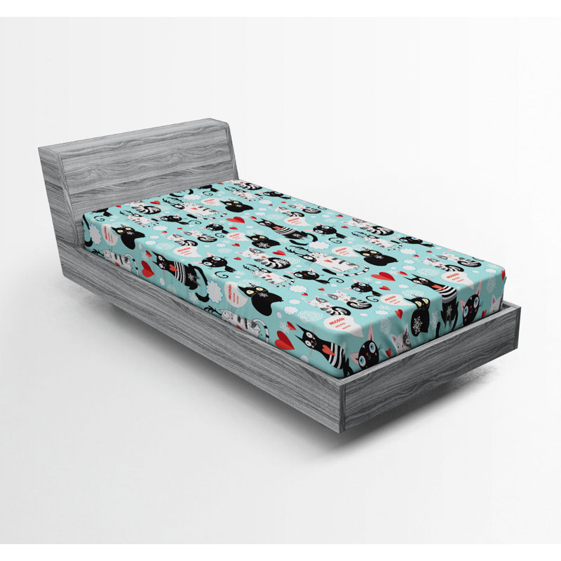 Microfiber Fitted Sheet, Twin Fitted Sheet