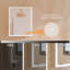 Armoire de salle de bain à miroir réglable 24 po x 30 po à DEL avec affichage de la température