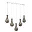 Luminaire suspendu pour îlot de cuisine 5 lumières