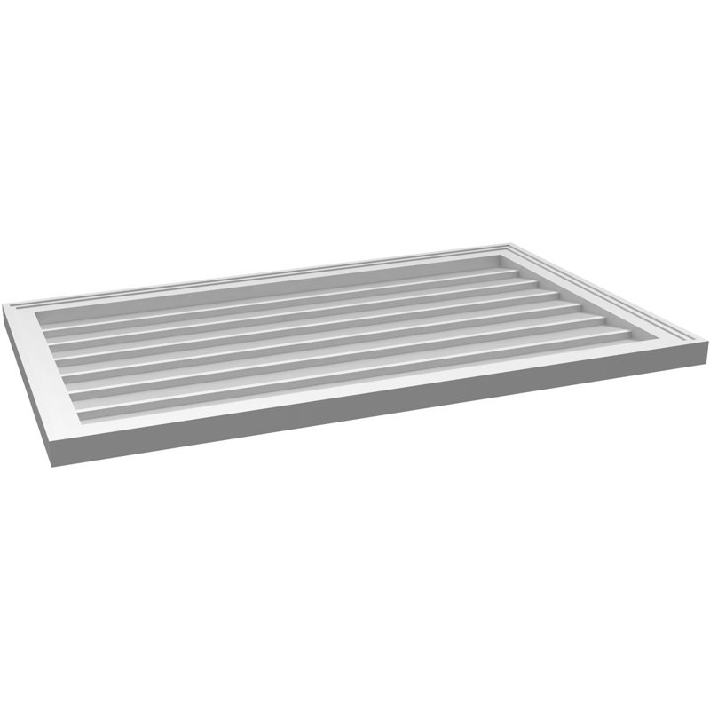 Cadre en brique, brun clair apprêté, H 24 po x l 40 po x P 1,5 po