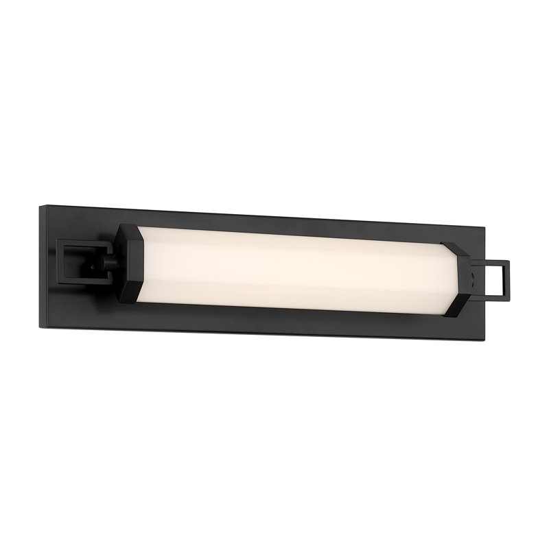 Luminaire de meuble-lavabo à DEL 18 po Aldegonde, 18in, Black Lustre