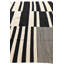Tapis noir et blanc Noor