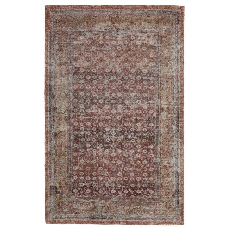 Toprak Power Loomed Wool Indoor Rug, 5'x8'