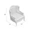 Fauteuil à oreilles Alamosa-91643212