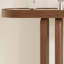 Retro style simple oval console table-606547553