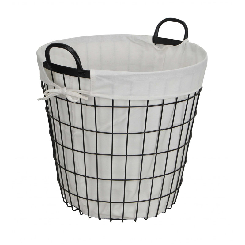Panier à linge avec poignée