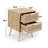 Spurlin Rattan Nightstand With 2 Storage Drawers-1670470308