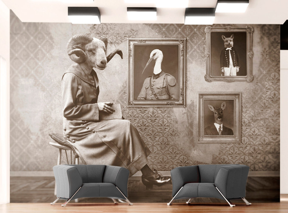 Real Hipsters 280cm x 400cm Wallpaper