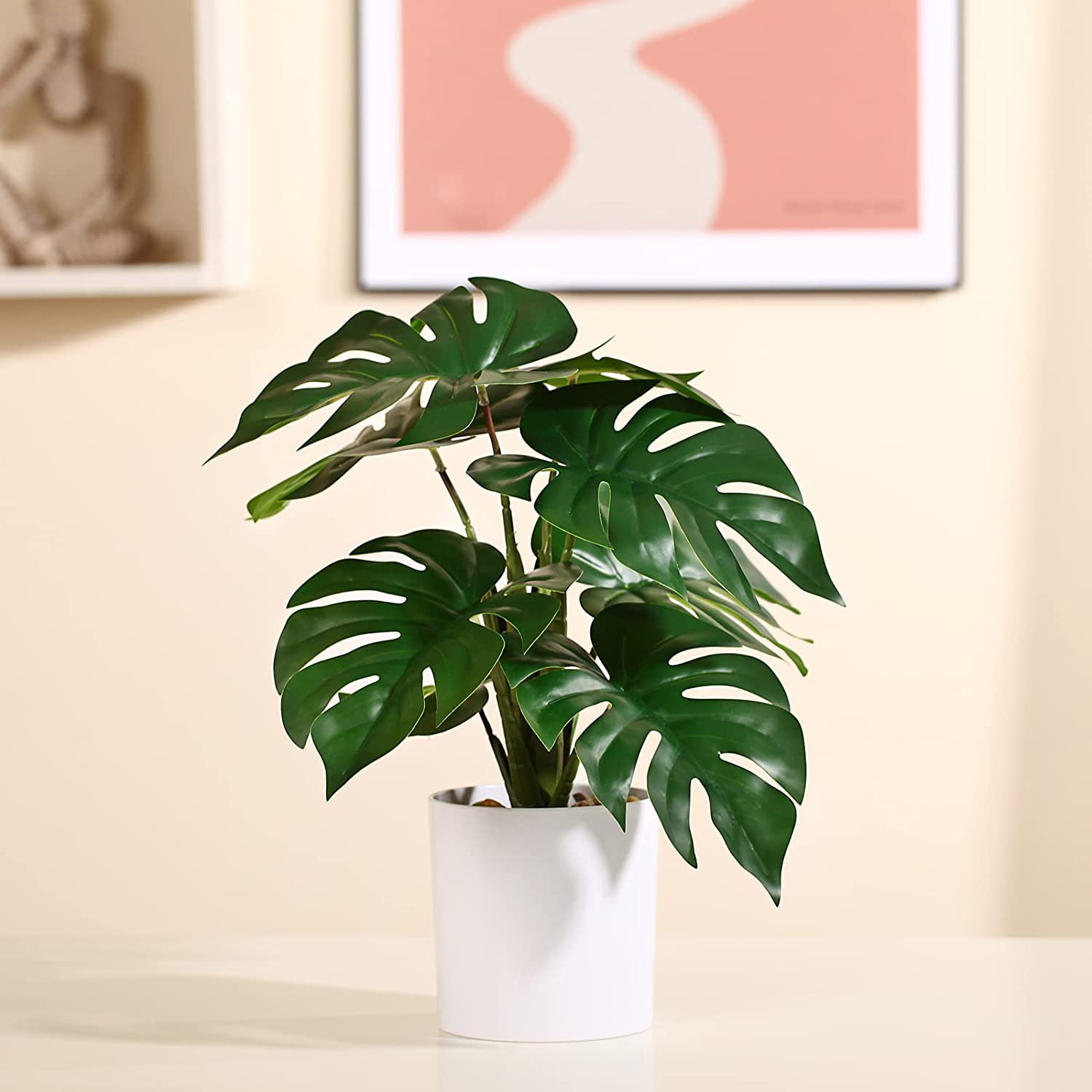 Primrue 16'' Faux Foliage Plant in Pot | Wayfair