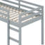 Lit mezzanine en bois avec échelle-1159635197