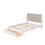 Lit plateforme en bois avec tête de lit tapissier et 2 tiroirs Stoltz-653544337-627276090