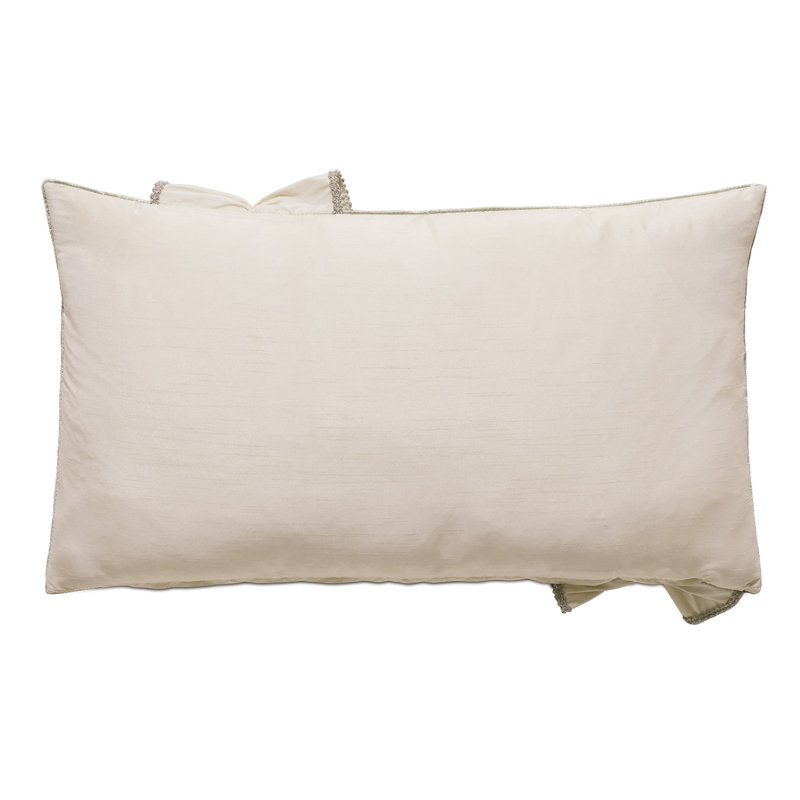 Housse et insert de coussin lombaire à volants Lourde, Polyester