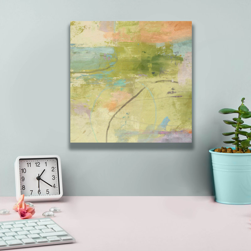 «Pond Reflections» par Suzanne Nicoll, art mural sur toile, 37 po x 37 po, H 12 po x l 12 po x P 0,75 po