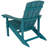 Balasi Outdoor All-Weather Poly Resin Wood Adirondack Chairs-100027746
