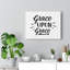 Grace Upon Grace - Wrapped Canvas Print-399104732