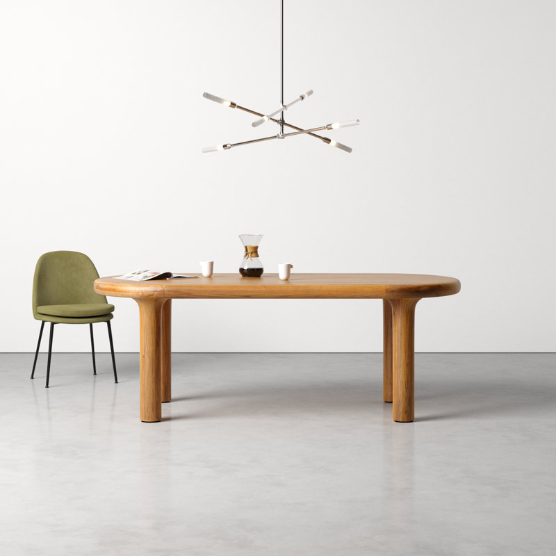 Germaine 82.7'' Oval Dining Table