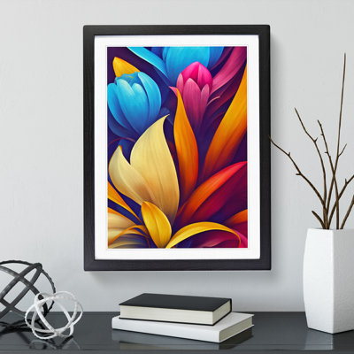 Colourful Flowers No.5 - Print