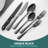 Latitude Run® Selima Stainless Steel Flatware Set - Service for 12