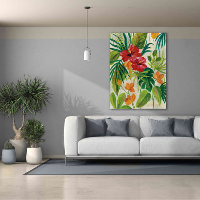 «Tropical Jewels II» par Silvia Vassileva, art mural sur toile