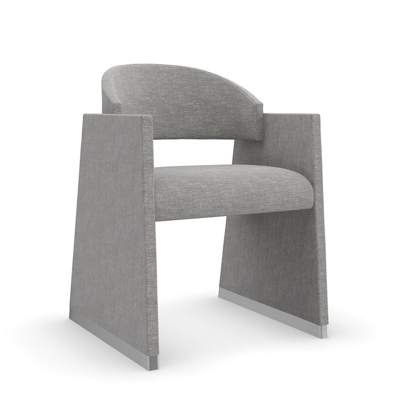 Polish Off Upholstered Arm Chair