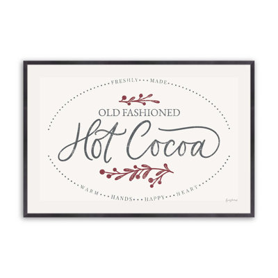 Hot Cocoa Sign Print
