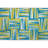 Premium Machine Washable Collett AMF1012 Squares Rug-627059253