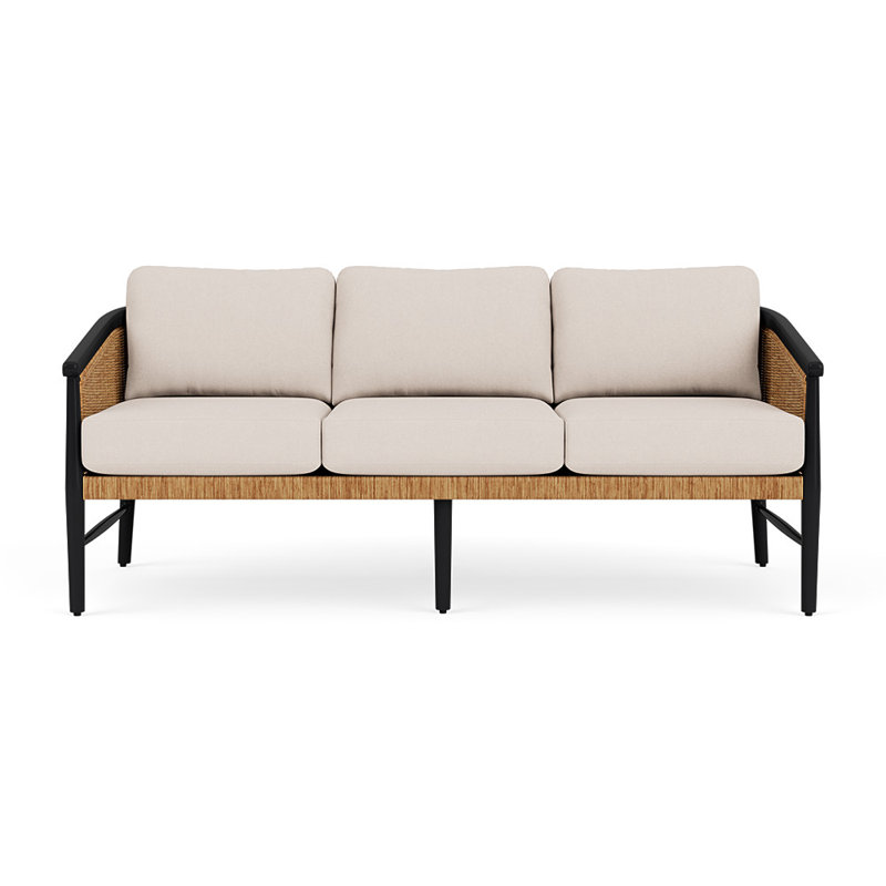 Galloway Outdoor Sofa, Canvas Birds Eye