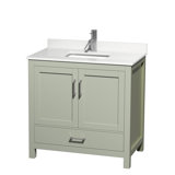 Sheffield 36" Freestanding Single Bathroom Vanity with Quartz Top