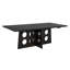 Carlo Walnut Wood Dining Table